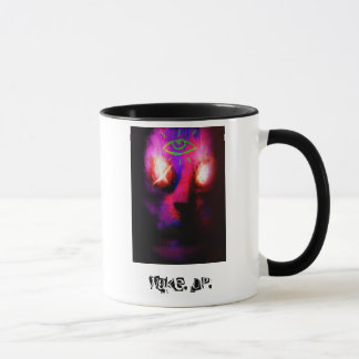 dek_004, WAKE. UP. Mug