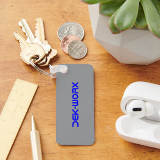 DEK-WORX EVA Foam Cutting Service Company Logo Keychain