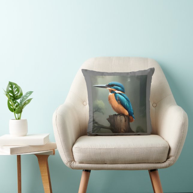 Dekocats - Ice Throw Pillow (Chair)