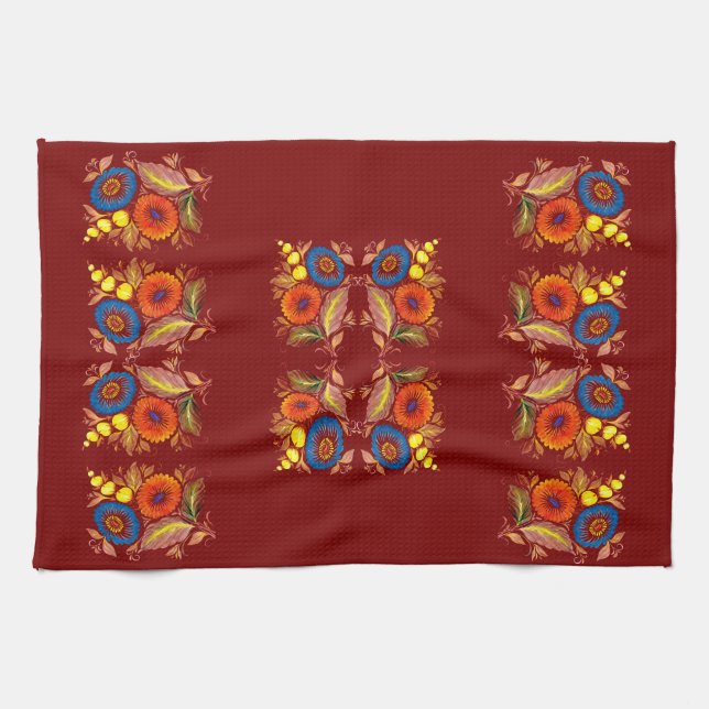 Dekorative Astern Kitchen Towel (Horizontal)