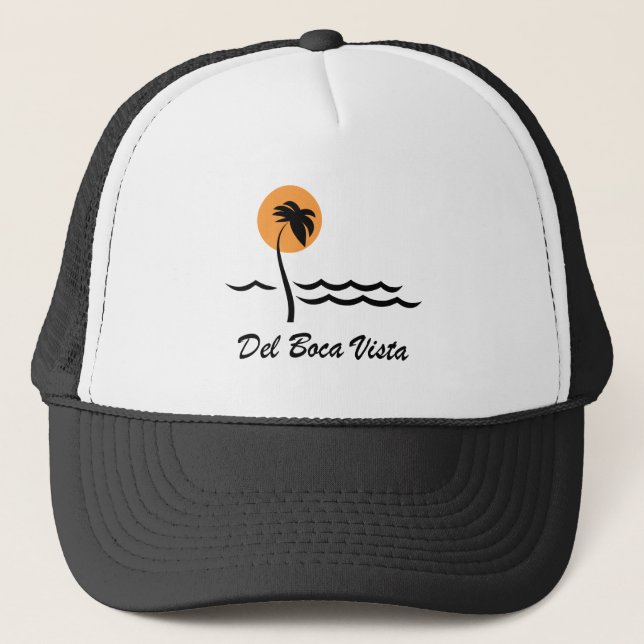 Del Boca Vista Trucker Hat (Front)