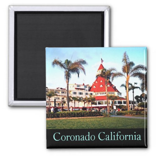 Del Coronado Hotel Photo Magnet