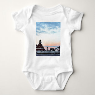 Del Coronado Sunset Baby Bodysuit