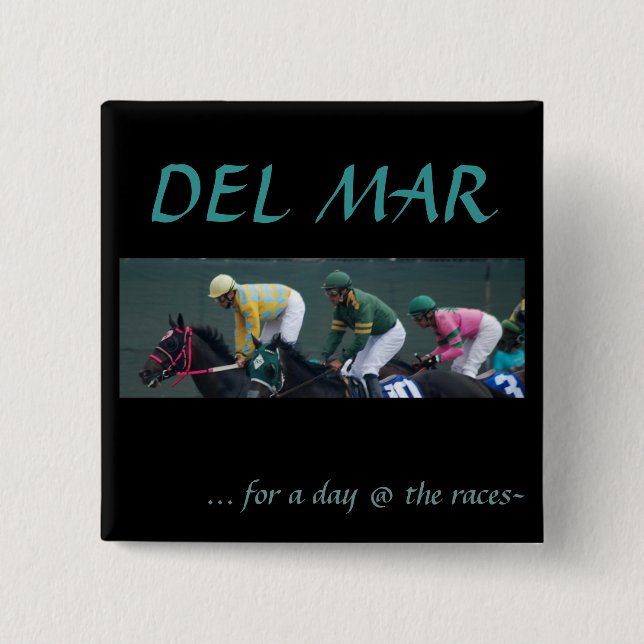 Del Mar, Pinback Button (Front)
