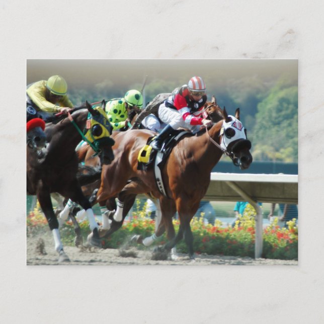 Del Mar Racetrack Postcard (Front)