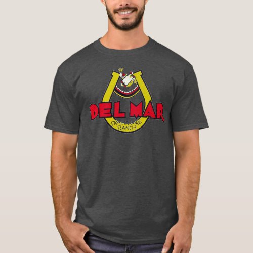 Del mar skateboard ranch 2 design T_Shirt