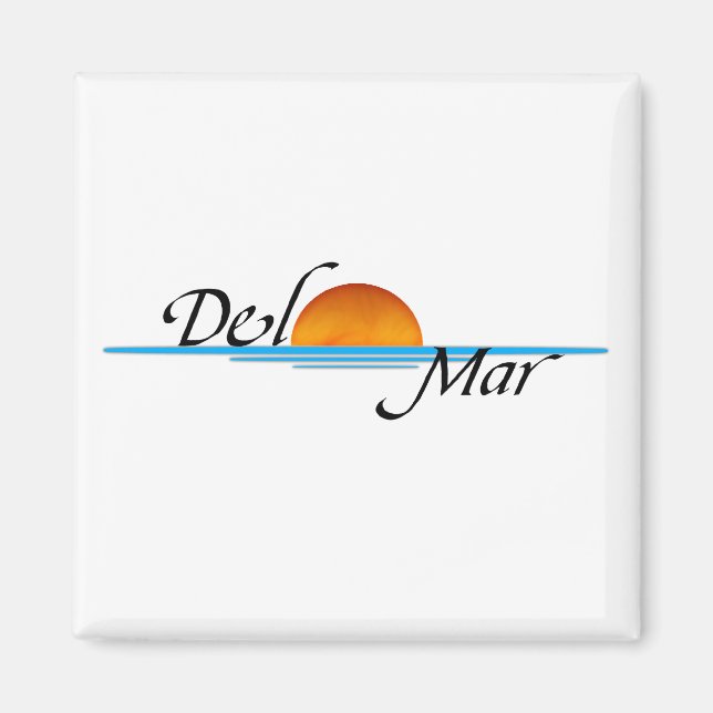 Del Mar Sunset Magnet (Front)