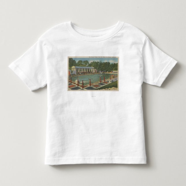 Del Monte, CA - The Roman Plunge at Hotel Toddler T-shirt (Front)