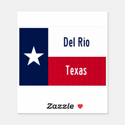 Del Rio TX Sticker