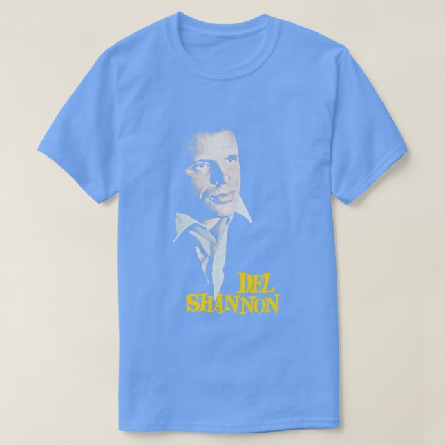 Del Shannon Retro Design T-Shirt (Design Front)