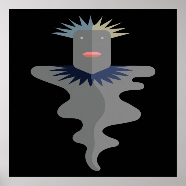 Dela-alia Insulo Clupkitz Official Portrait Poster (Front)