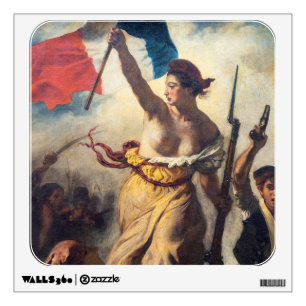 Delacroix - Liberty Leading The People Close-up Wall Decal