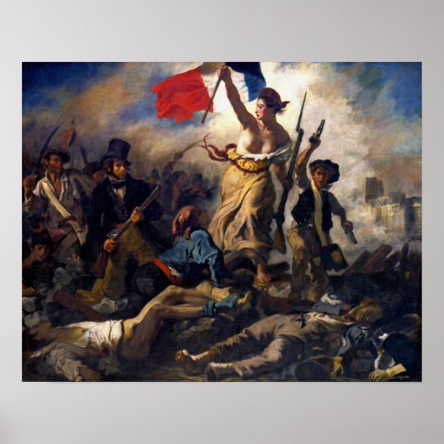 Delacroix - Liberty Leading the People Poster (Front)