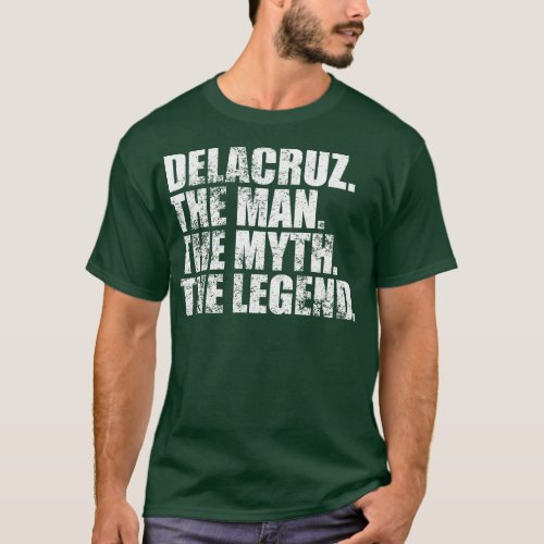 DelacruzDelacruz Family name Delacruz last Name De T_Shirt
