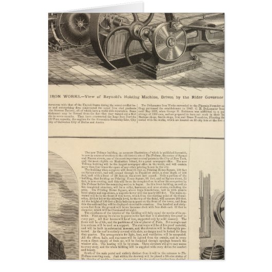 Delamater Iron Works Cards (Front)