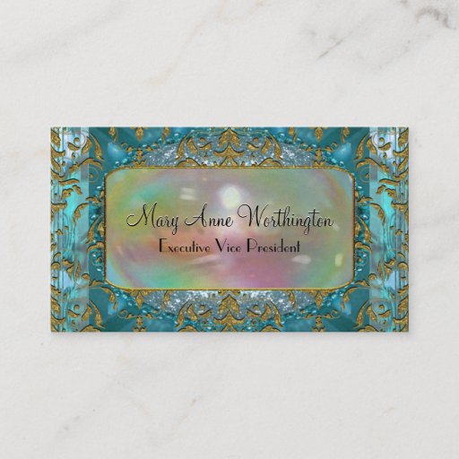 Customizable Delancey by the Sea Elegant  Professional Business Card