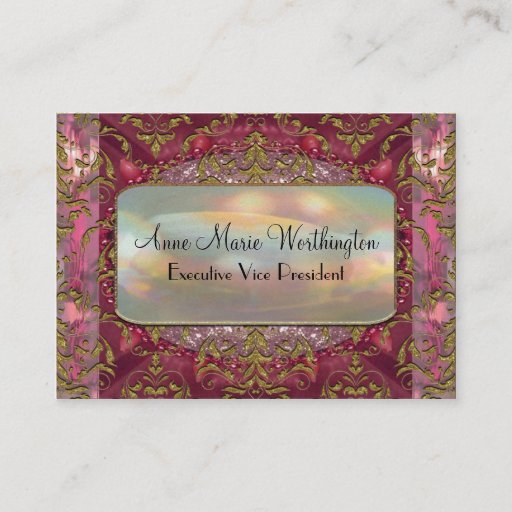 Customizable Delancey Petal 3.5 Elegant Professional Business Card