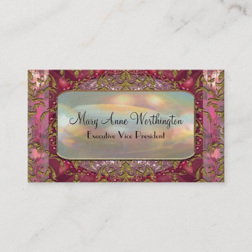 Delancey Petal Elegant  Professional Business Card Templates