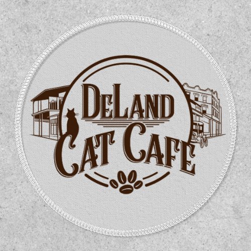 DeLand Cat Caf Logo Patch