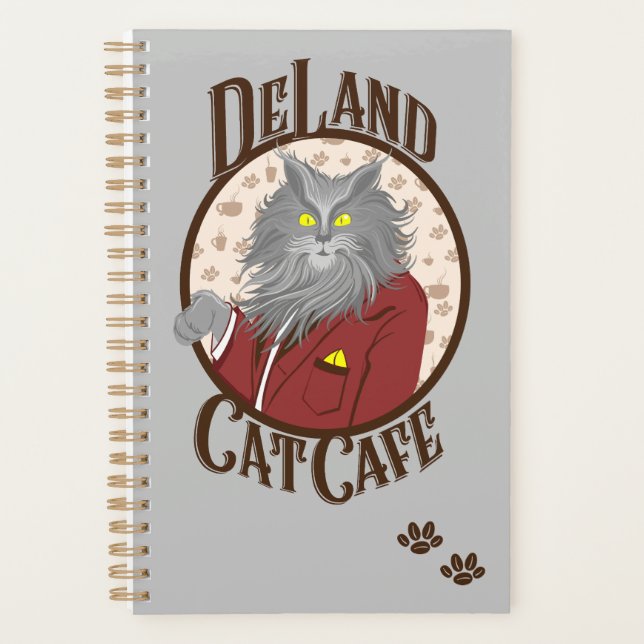 DeLand Cat Café Planner (Front)