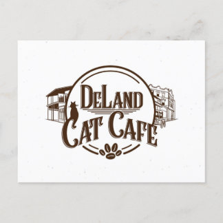 DeLand Cat Cafe Postcard