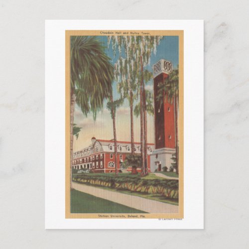 Deland Florida _ View of Stetson University Postcard