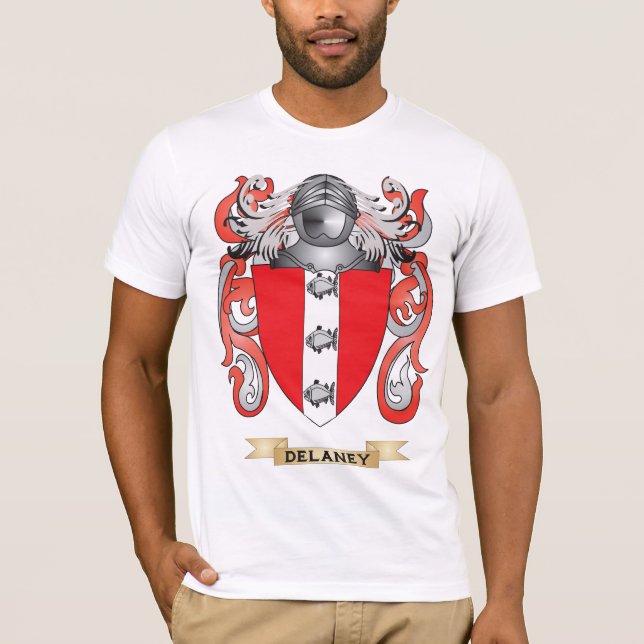 Delaney Coat of Arms T-Shirt (Front)