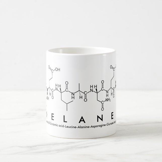 Delaney peptide name mug (Center)