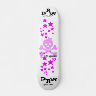 Delaney's Skateboard - Customized