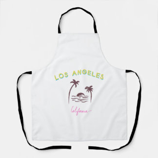 Delantal los angeles california apron