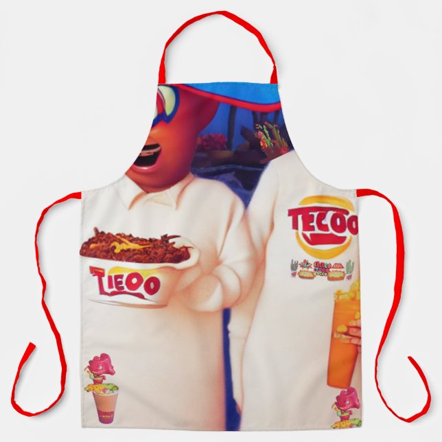 Delantales para locos #22 apron (Front)