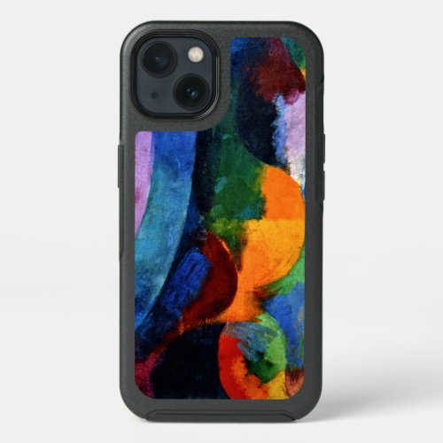 Delaunay _ Circular Forms Sun Moon  iPhone 13 Case