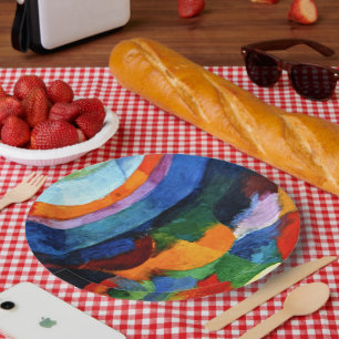 Delaunay - Circular Forms, Sun, Moon, Paper Plates