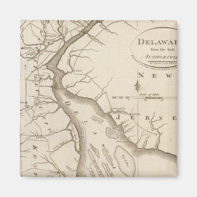 Delaware 5 magnet (Front)