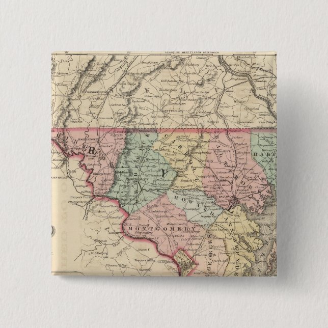 Delaware and Maryland Button (Front)