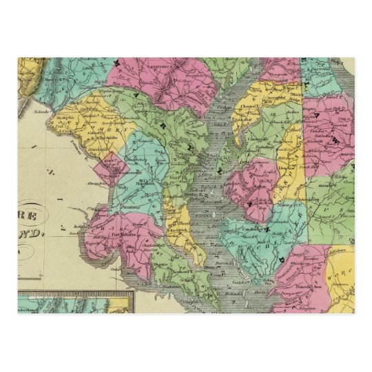 Delaware And MaryLand Postcard