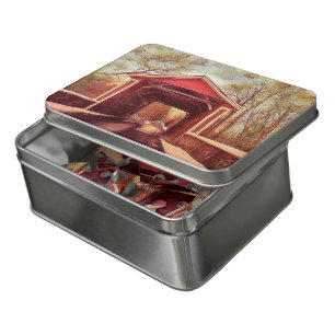 Delaware Ashland Covered Bridge Jigsaw Puzzle