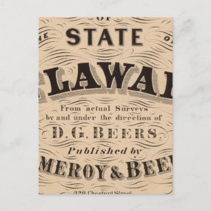 Delaware Atlas Postcard