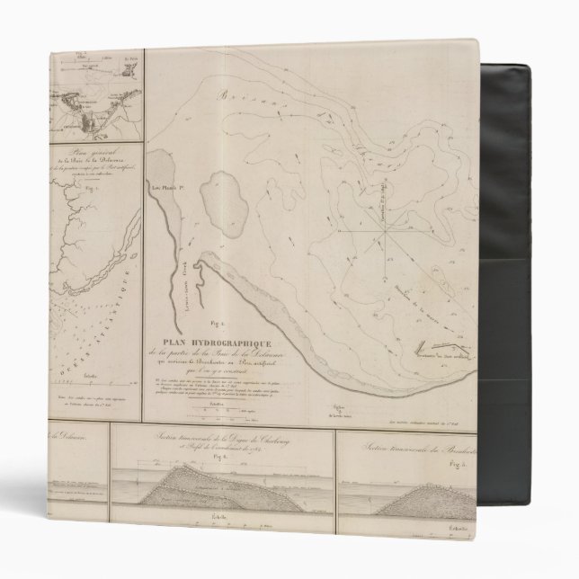 Delaware Bay 3 Ring Binder (Front/Inside)