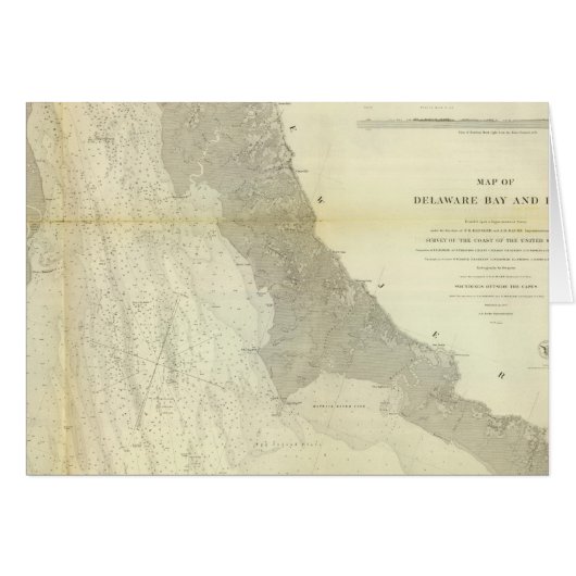 Delaware Bay, River 2 Cards (Front Horizontal)
