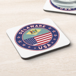 Delaware Beverage Coaster