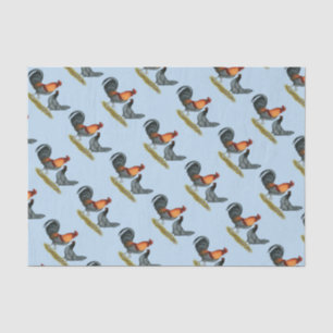 Delaware Blue Hen Tissue Paper