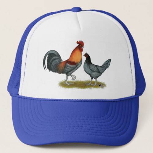 Delaware Blue Hen Trucker Hat