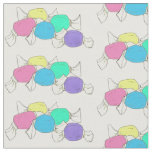 Delaware Boardwalk Salt Water Taffy Candy Beach DE Fabric