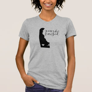 Delaware Born and Raised State Tee