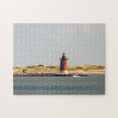 Delaware Breakwater East End Lighthouse Jigsaw Puzzle