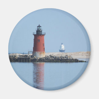 Delaware Breakwater & Harbor of Refuge Lighthouses Magnet