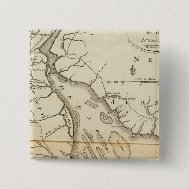 Delaware Button (Front)