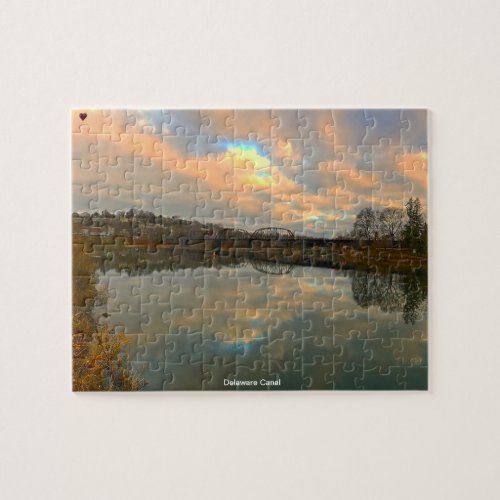 Delaware Canal Jigsaw Puzzle