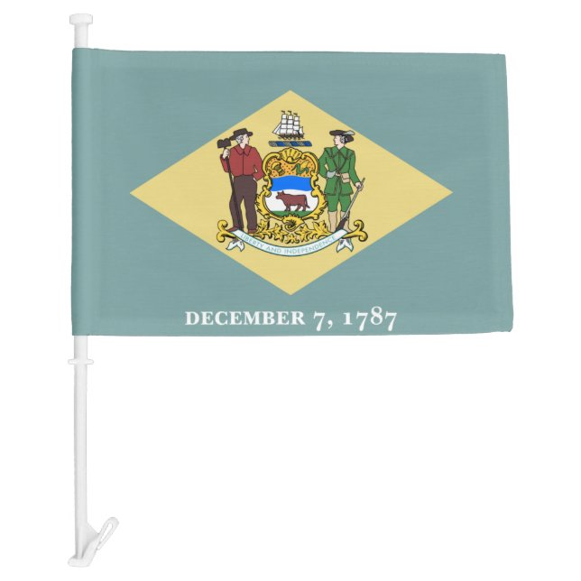 Delaware Car Flag (Front)